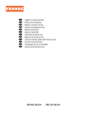 Franke FBI 722 XS-CH Installationsanleitung
