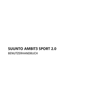 Suunto AMBIT3 SPORT 2.0 Benutzerhandbuch