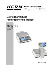 KERN RFE Serie Betriebsanleitung