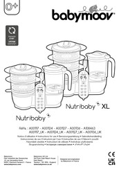 babymoov Nutribaby+ XL Benutzungsanleitung