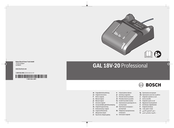 Bosch GAL 18V-20 Professional Originalbetriebsanleitung