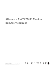 Dell Alienware AW2720HF Benutzerhandbuch