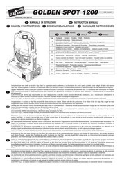 Clay Paky GOLDEN SPOT 1200 Bedienungsanleitung