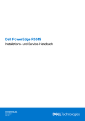 Dell PowerEdge R6615 Installations- Und Servicehandbuch