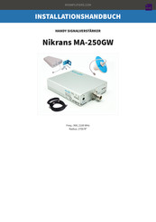 Nikrans MA-250GW Installationshandbuch