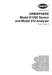 Hach ORBISPHERE K1200 Basis-Benutzerhandbuch