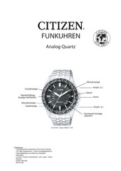 Citizen H145 Bedienungsanleitung