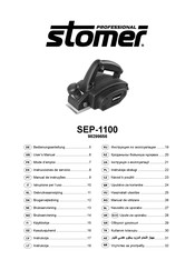 Stomer Professional SEP-1100 Bedienungsanleitung