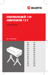 Würth 0772 040 000 Bedienungsanleitung
