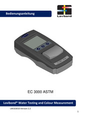 Lovibond EC 3000 ASTM Bedienungsanleitung