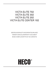 Heco VICTA ELITE CENTER 102 Bedienungsanleitung, Garantie