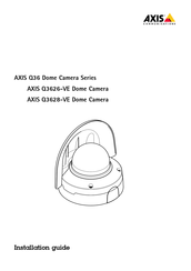 Axis Q3628-VE Installationsanleitung