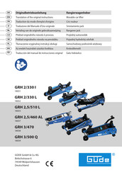 Gude GRH 3/500 Q Originalbetriebsanleitung