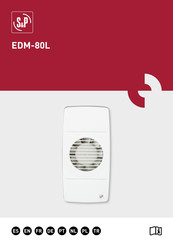 S&P EDM-80L Bedienungsanleitung