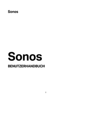 Sonos PLAY:1 Benutzerhandbuch