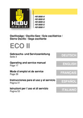 HEBU medical HB 8880-B Gebrauchs- Und Serviceanleitung