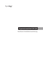 Synology DX1222 Hardware-Installationsanleitung