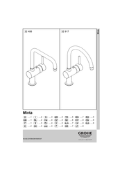 Grohe Minta 32 488 Installationsanleitung