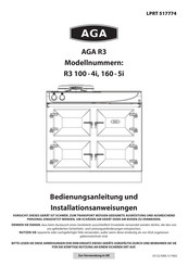 AGA R3 100 - 4i Bedienungsanleitung Und Installationsanweisungen