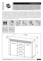 ML MEBLE CLERMONT 07 Montageanleitung