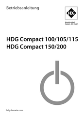 HDG Compact 200 Betriebsanleitung