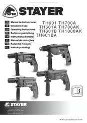 stayer TH700A Bedienungsanleitung