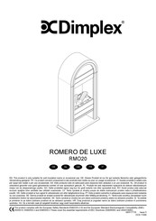 Dimplex ROMERO DE LUXE Bedienungsanleitung