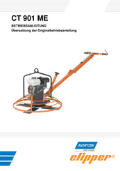Norton Clipper CT 901 ME Betriebsanleitung
