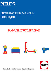 Philips GC810 Benutzerhandbuch