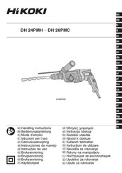 HIKOKI DH 26PMC Bedienungsanleitung