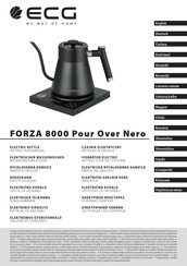 Ecg FORZA 8000 Pour Over Nero Bedienungsanleitung