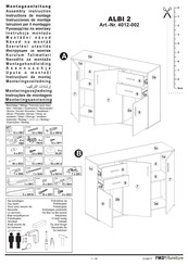 FMD//furniture ALBI 2 4012-002 Montageanleitung