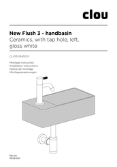 Clou New Flush 3 CL/03.03432.01 Montageanweisungen
