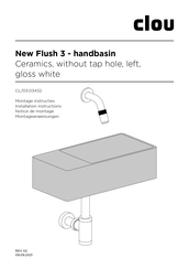 Clou New Flush 3 CL/03.03432 Montageanweisungen