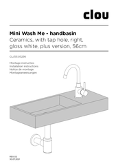 Clou Mini Wash Me CL/03.03236 Montageanweisungen