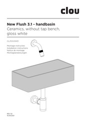 Clou New Flush 3.1 CL/03.03431 Montageanleitung