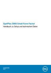 Dell OptiPlex 3080 Small Form Factor Einrichtungshandbuch