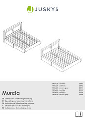 Juskys Murcia 28982 Gebrauchs- Und Montageanleitung