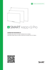 SMART Board KAPP iQ PRO 8075i-G5 Bedienungsanleitung