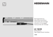 HEIDENHAIN LC 192 M Montageanleitung