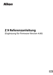 Nikon Z 9 Referenz-Anleitung