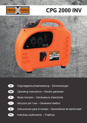 Cross Tools CPG 2000 INV Original-Gebrauchsanweisung