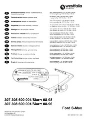 Westfalia Automotive 307 305 600 001 Montage- Und Betriebsanleitung