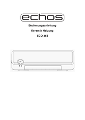 Echos ECO-355 Bedienungsanleitung
