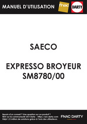 Saeco Xelsis SUPREMA SM8889 Benutzerhandbuch
