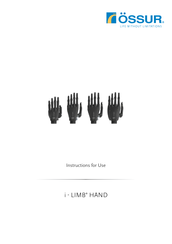 Ossur i-LIMB HAND Gebrauchsanweisung