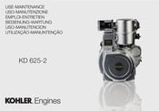 Kohler Engines KD 625-2 Bedienungsanleitung