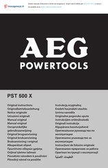 AEG PST 500 X Originalbetriebsanleitung