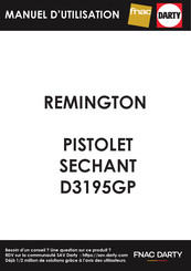 Remington Style Edition D3195GP Bedienungsanleitung