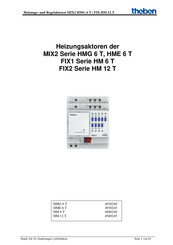 Theben MIX2 HMG 6 T Bedienungsanleitung